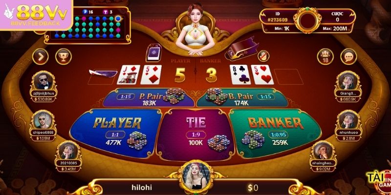 Baccarat 88vv – Thể Hiện Bản Lĩnh Cùng Chiến Thuật Thông Minh 3 Những chiến lược đang được cao thủ áp dụng thành công