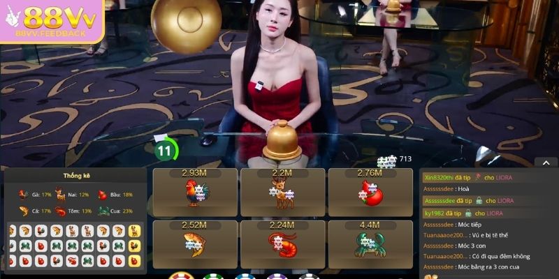 Bầu cua 88VV – Hướng Dẫn Chơi Và Chiến Lược Đạt Hiệu Quả 1 Tổng quan về game Bầu cua 88VV
