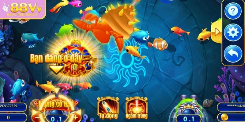 TP Nhị Gia Bắn Cá 88VV – Trải Nghiệm Săn Thưởng Độc Đáo 3 Sinh vật biển 3D sống động