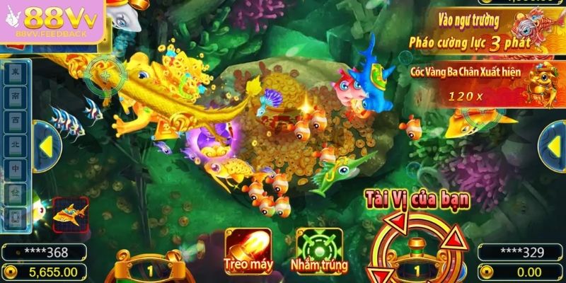 Hướng dẫn tham gia TP Tam Tiên bắn cá 88VV